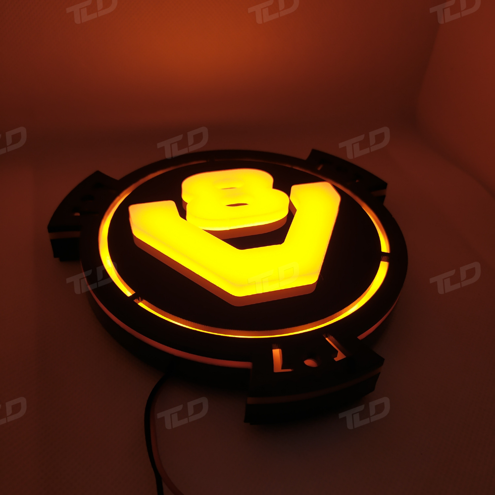 Suitable for Scania LED V8 EMBLEM (13cm)