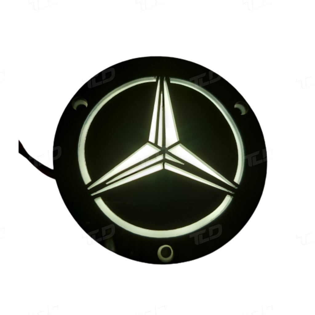 Mercedes illuminated Emblem (White) - TruckLedDesign