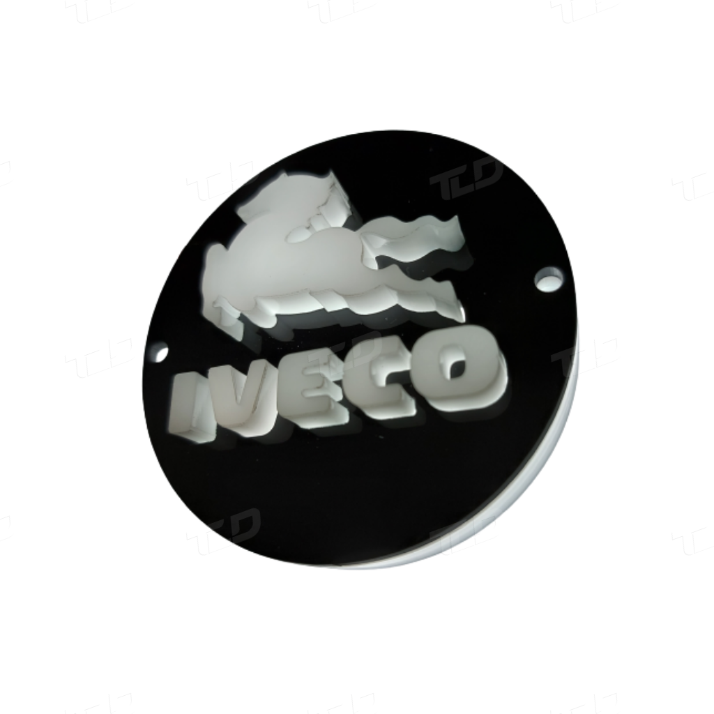 Suitable for Iveco 3D Grill Lights - TruckLedDesign