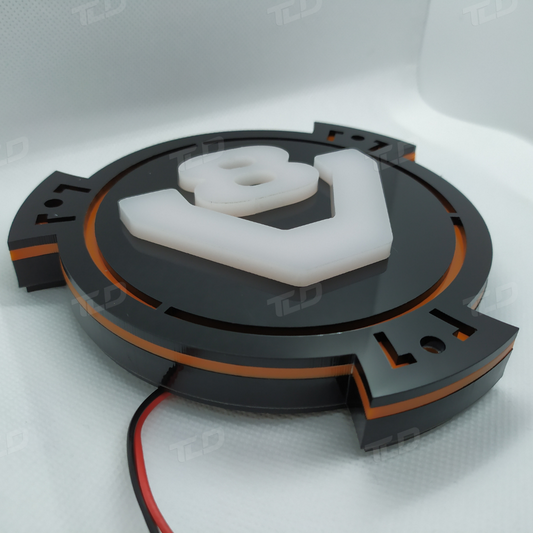 Suitable for Scania LED V8 EMBLEM (13cm)