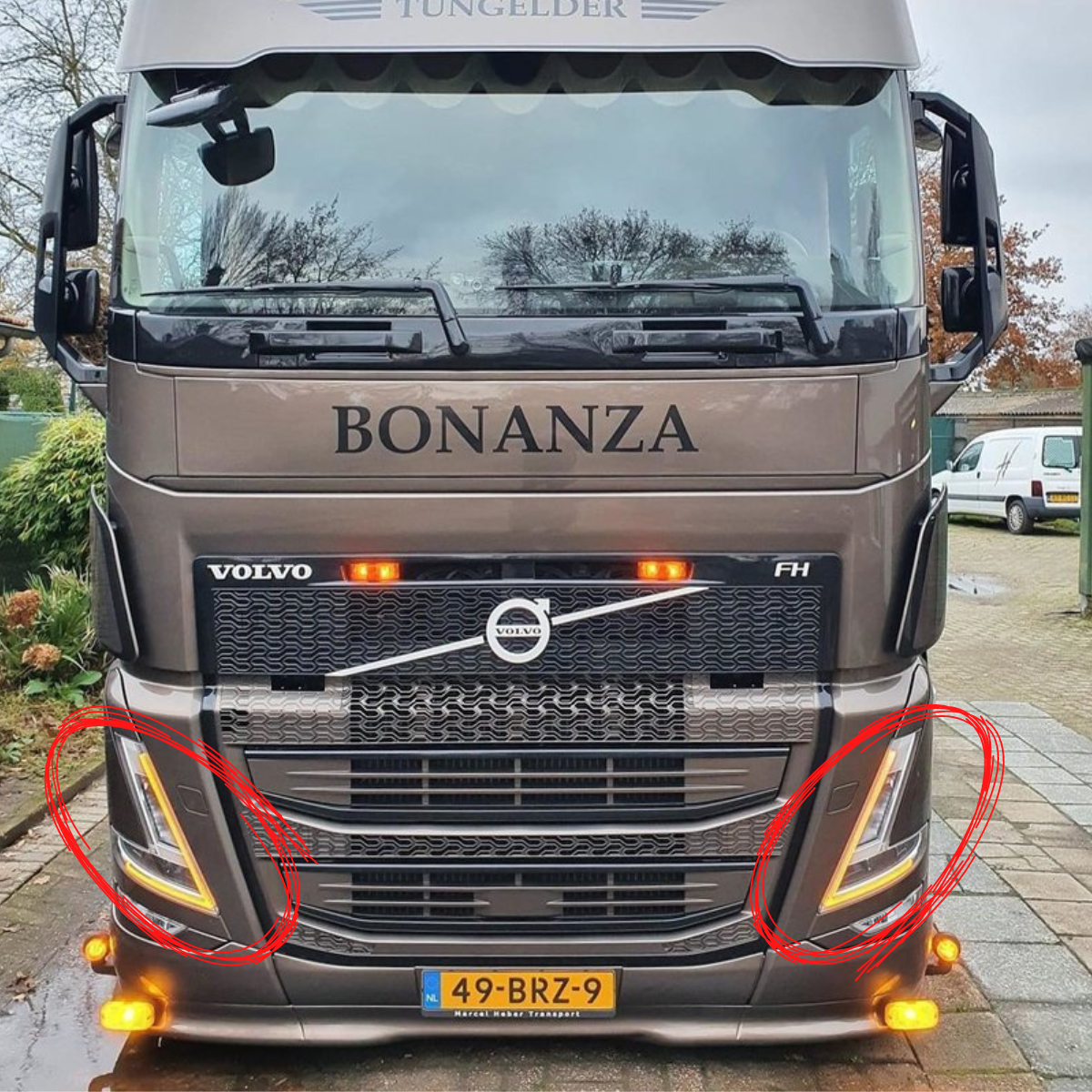 Volvo FH4 LED DRL Conversion Kit