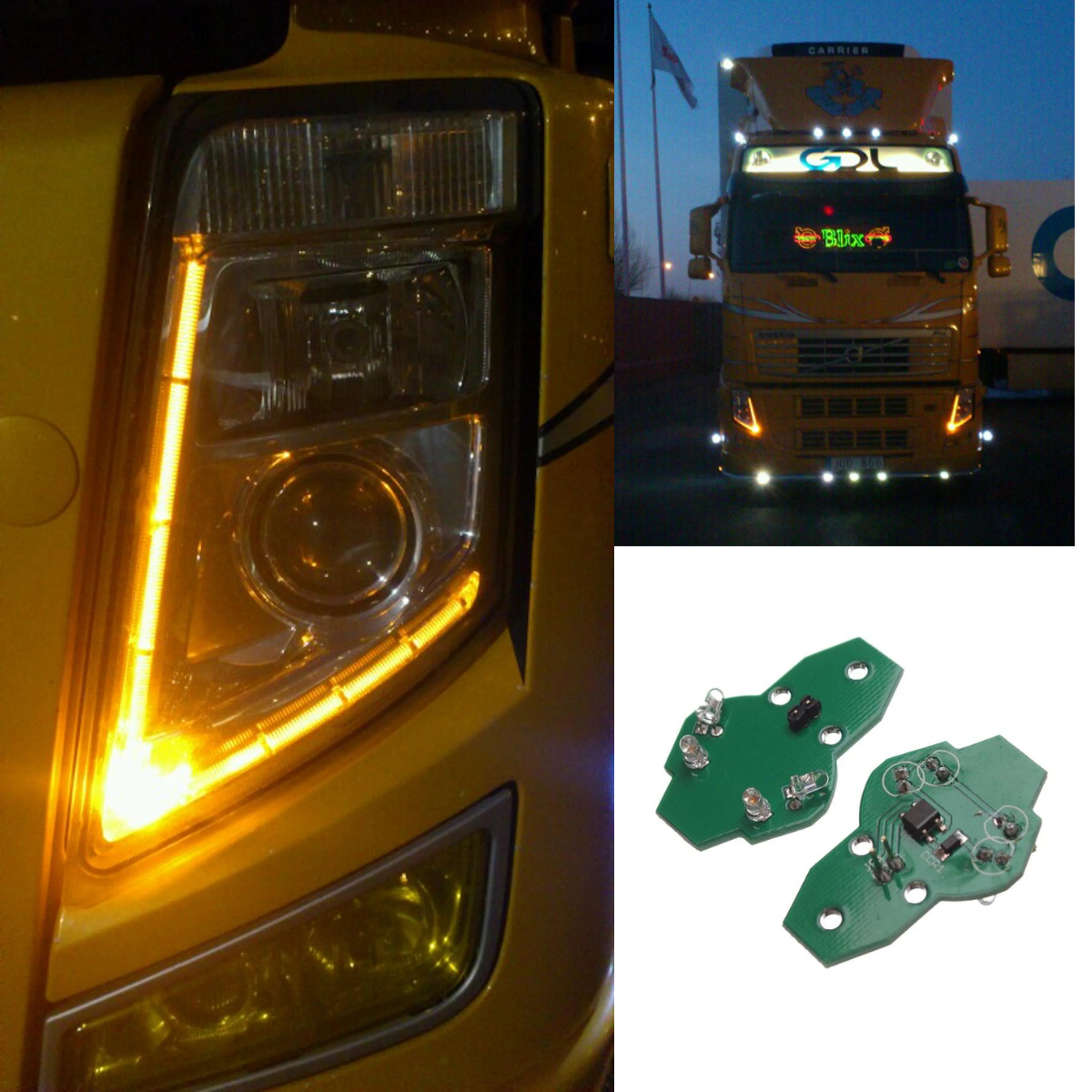 Volvo FH4 LED DRL Conversion Kit