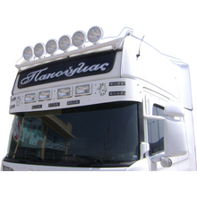 Scania (144/164/R1/R2-Top Line cab) roof light bar (6 brackets)