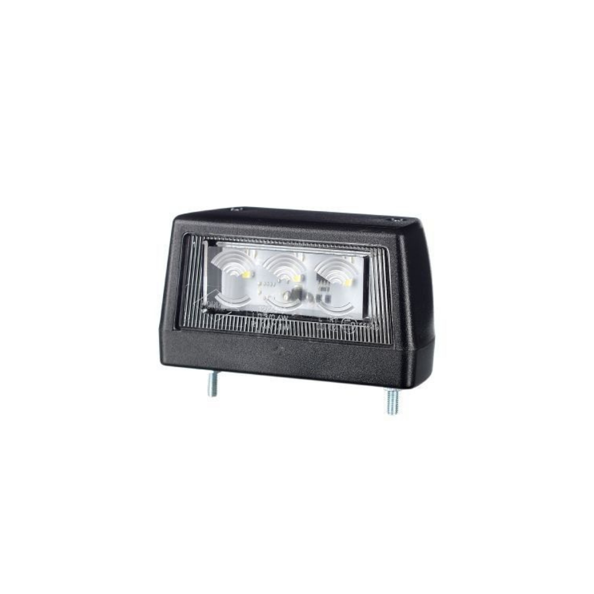 [HORPOL] 3-LED License Plate Lighting (Black Base)