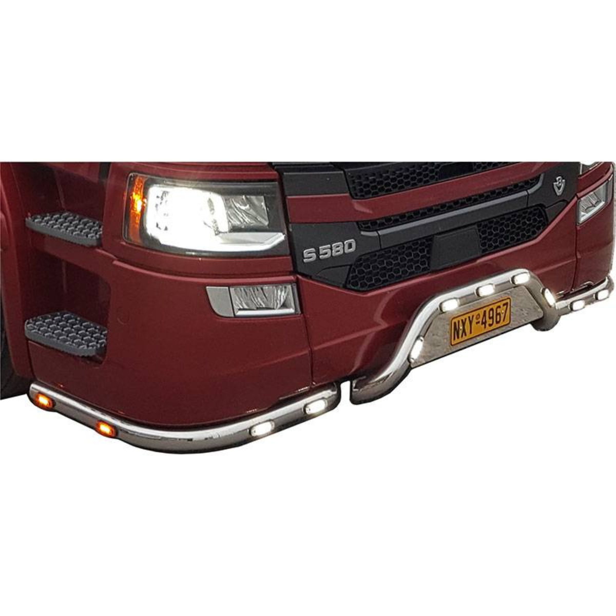 Stainless Steel Bumper Bar | Next-Gen Scania | High bumper