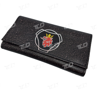 Scania Leather Tobacco Case - TruckLedDesign