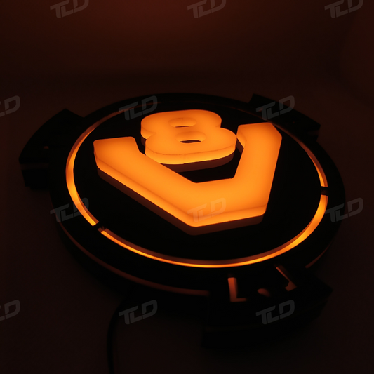 Suitable for Scania LED V8 EMBLEM (13cm)