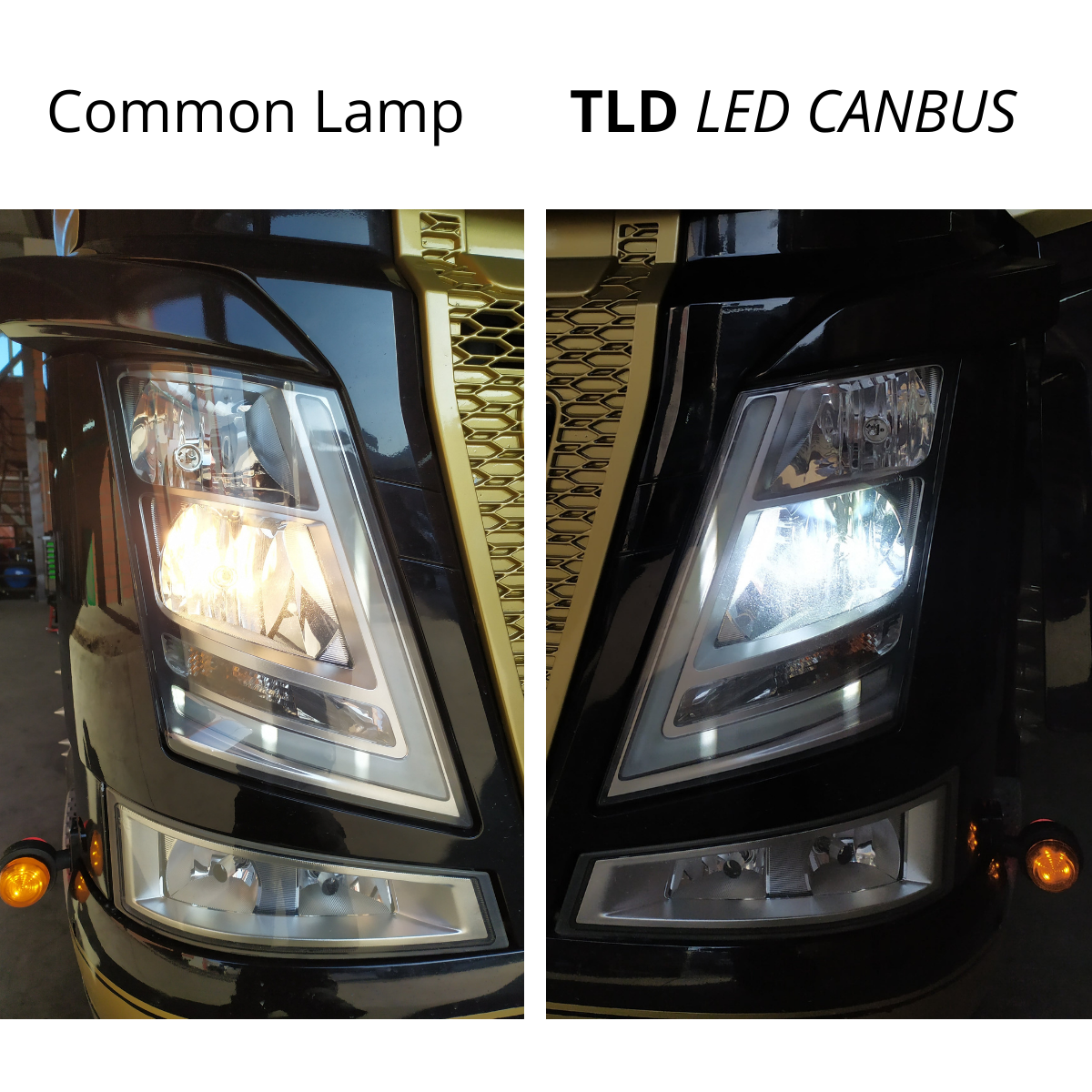 Super Can-bus LED headlight lamps  (9V-32V)