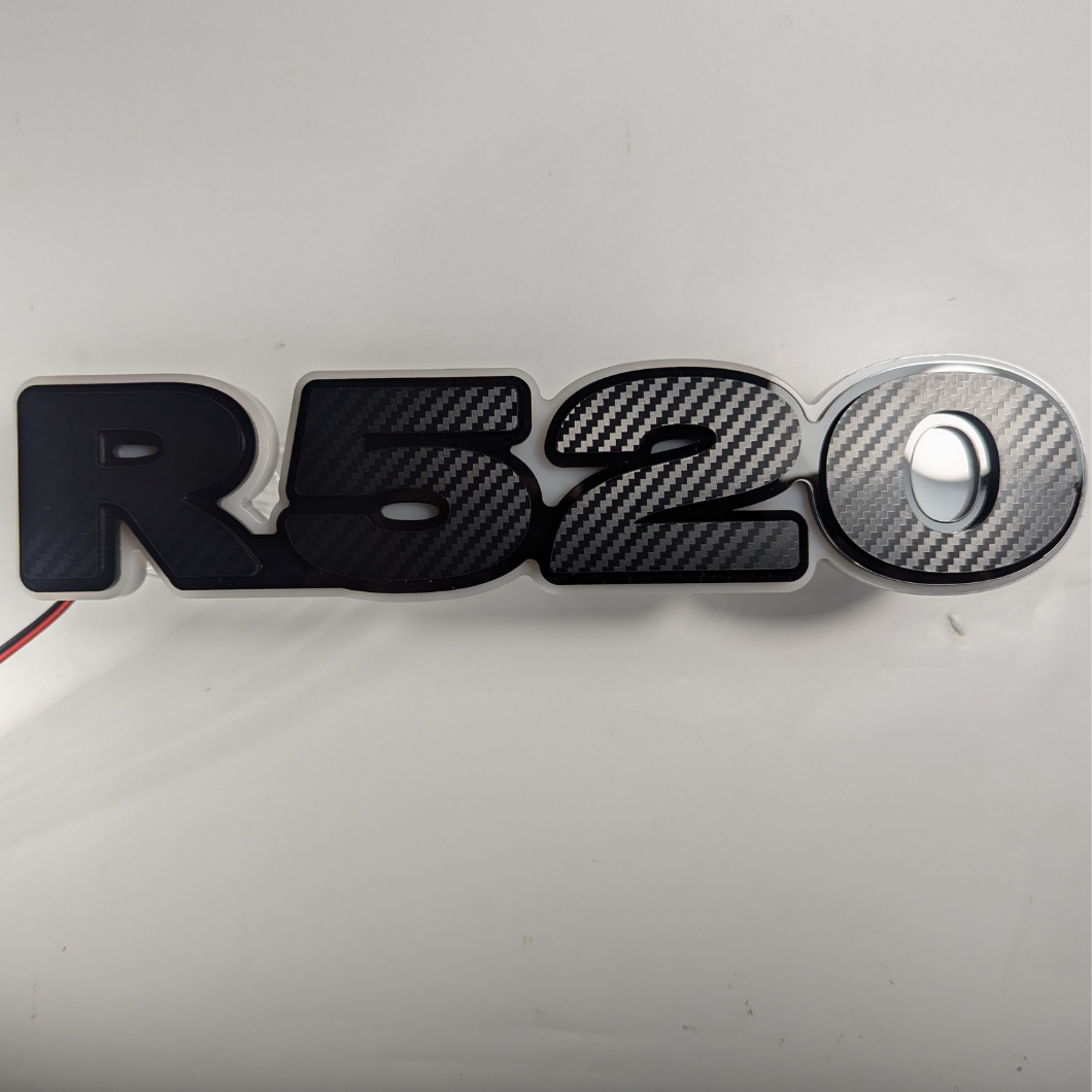Scania R-Series Illuminated Engine Letters (25 cm) – Older Cabin (2004–2016)