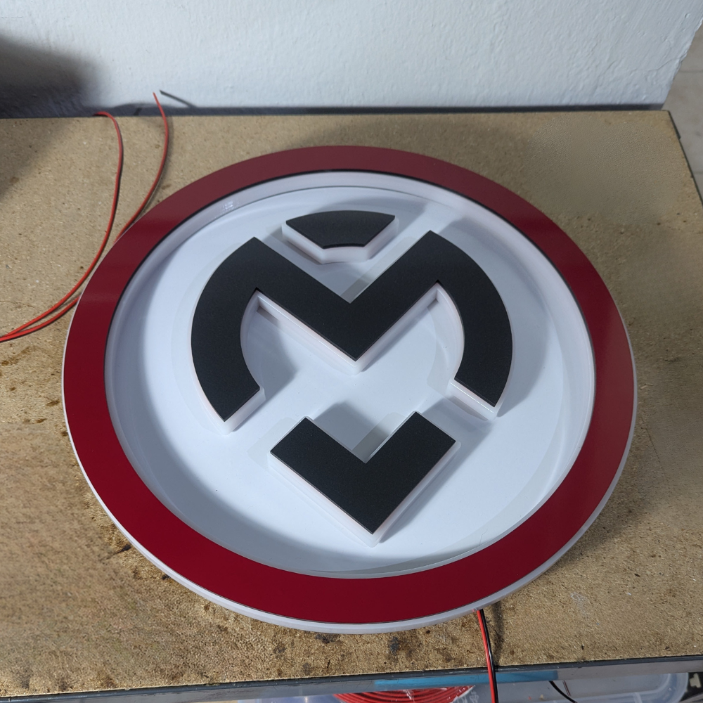 FULLY CUSTOM CABIN LED SIGN