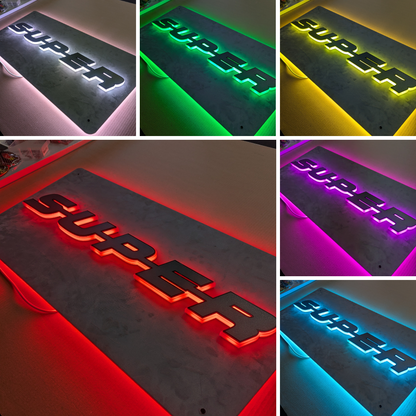 FULLY CUSTOM CABIN LED SIGN
