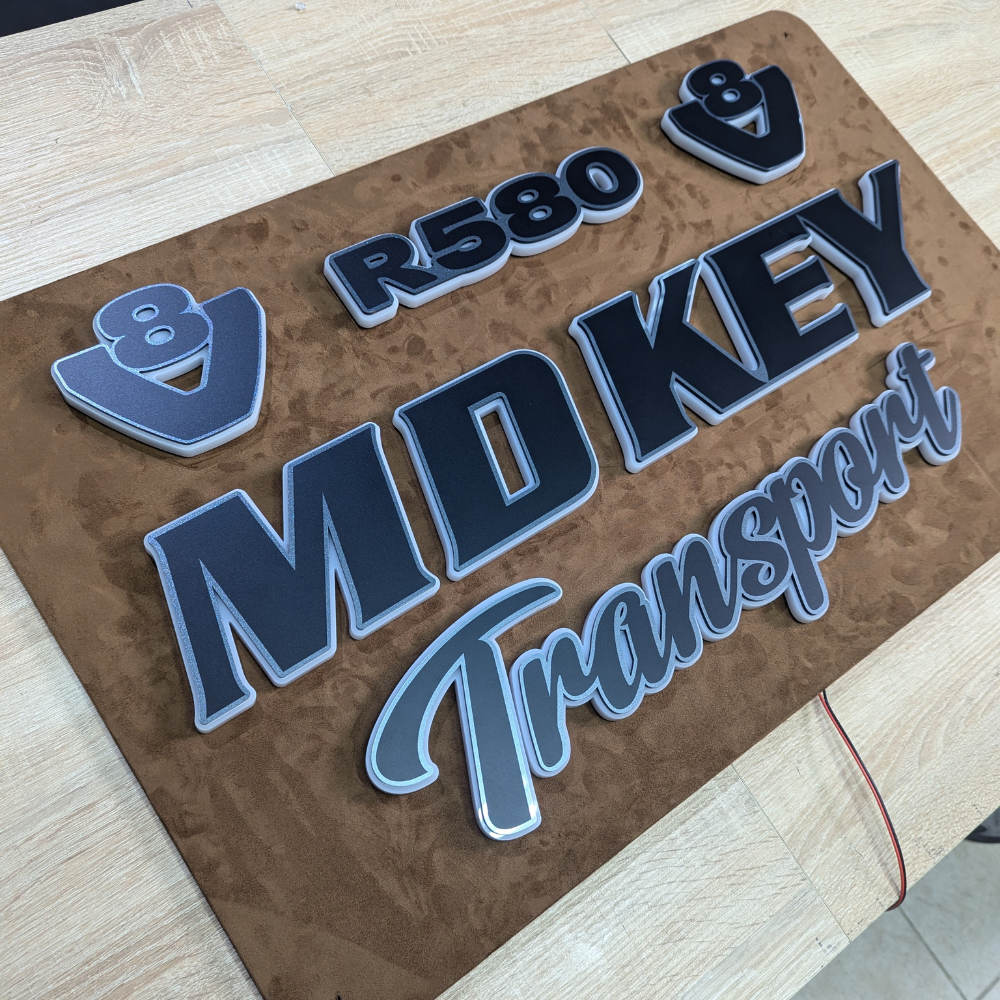 FULLY CUSTOM CABIN LED SIGN