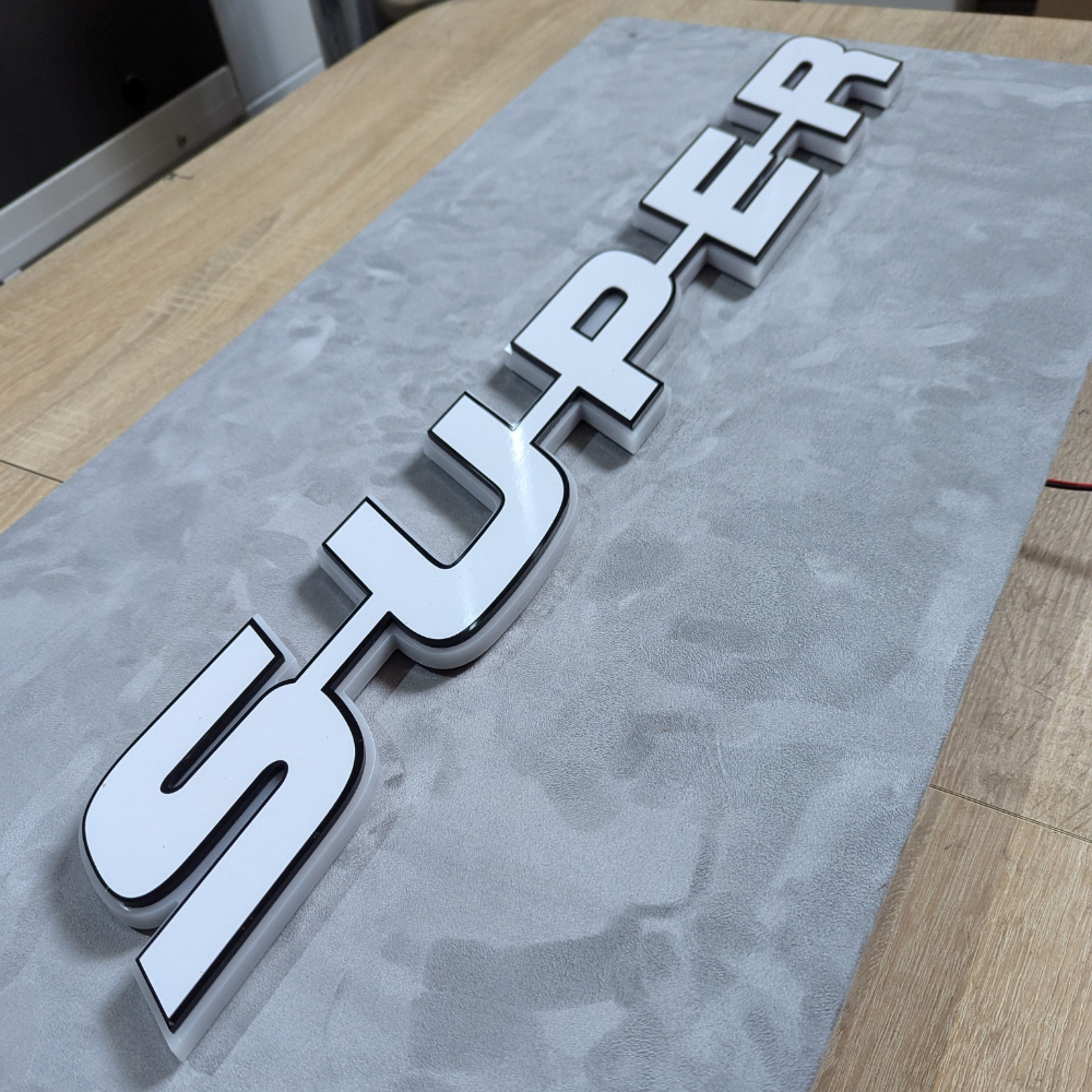FULLY CUSTOM CABIN LED SIGN