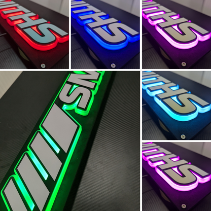 FULLY CUSTOM CABIN LED SIGN