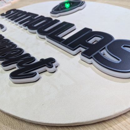 FULLY CUSTOM CABIN LED SIGN