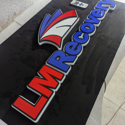 FULLY CUSTOM CABIN LED SIGN
