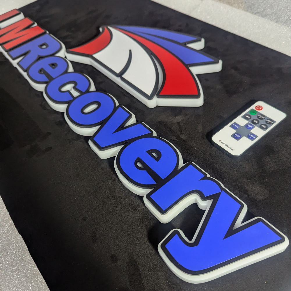 FULLY CUSTOM CABIN LED SIGN