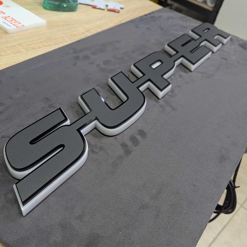 FULLY CUSTOM CABIN LED SIGN