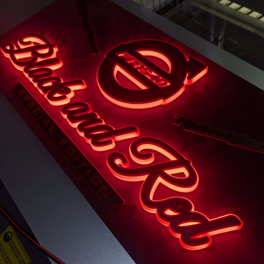 FULLY CUSTOM CABIN LED SIGN