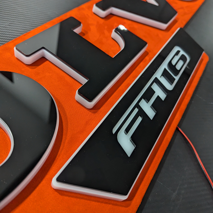 FULLY CUSTOM CABIN LED SIGN