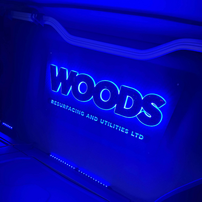 FULLY CUSTOM CABIN LED SIGN