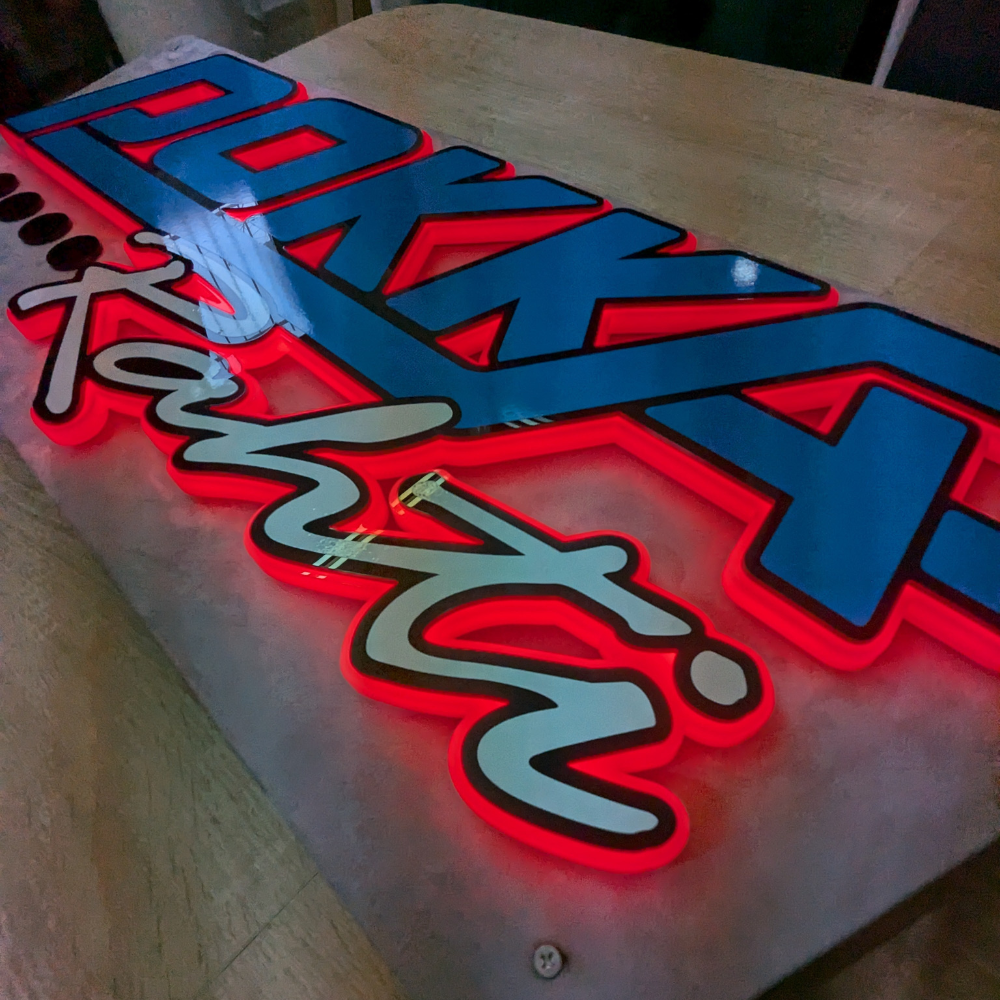 FULLY CUSTOM CABIN LED SIGN