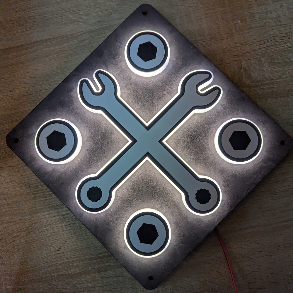 FULLY CUSTOM CABIN LED SIGN
