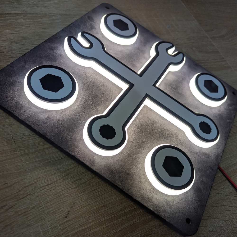 FULLY CUSTOM CABIN LED SIGN
