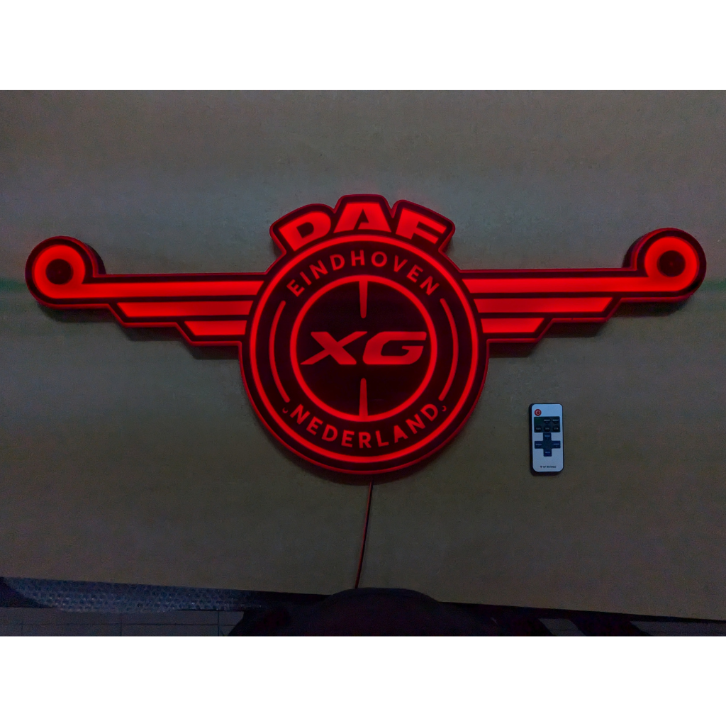 DAF XG Light Board – LED Cabin Sign (84×35 cm)