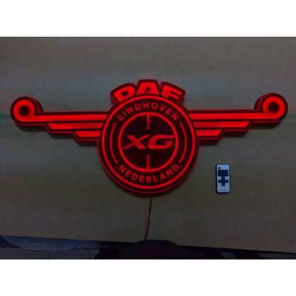 DAF XG Light Board – LED Cabin Sign (84×35 cm)
