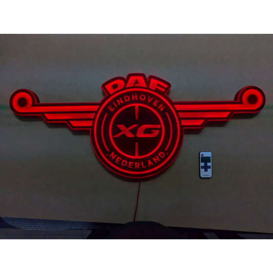 DAF XG Light Board – LED Cabin Sign (84×35 cm)