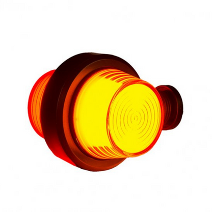 [HORPOL] Ultra Neon Marker Lamp with Detachable Base (Amber/Red)(Short)