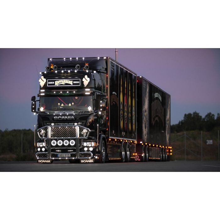 [LEDSON] OptoLine S - Fiber Optic Position Light for Scania Sun Visor