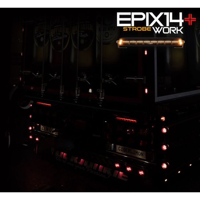 [LEDSON] Epix14+ Work Strobe LED bar 14" 120W