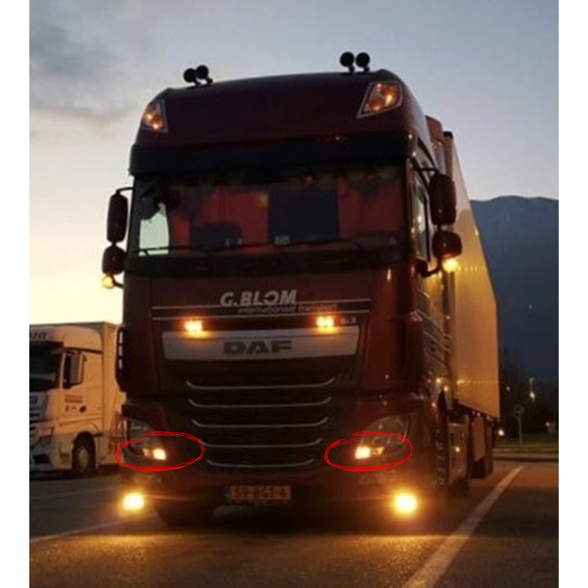 DRL Conversion Kit - DAF XF/CF (Amber | 2017+)