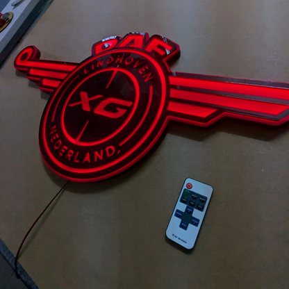 DAF XG Light Board – LED Cabin Sign (84×35 cm)