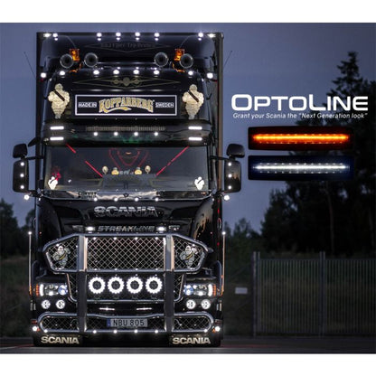 [LEDSON] OptoLine S - Fiber Optic Position Light for Scania Sun Visor