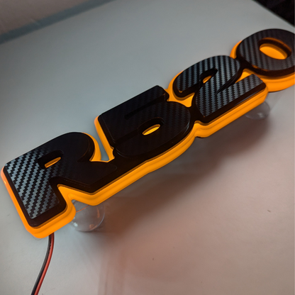Scania R-Series Illuminated Engine Letters (25 cm) – Older Cabin (2004–2016)