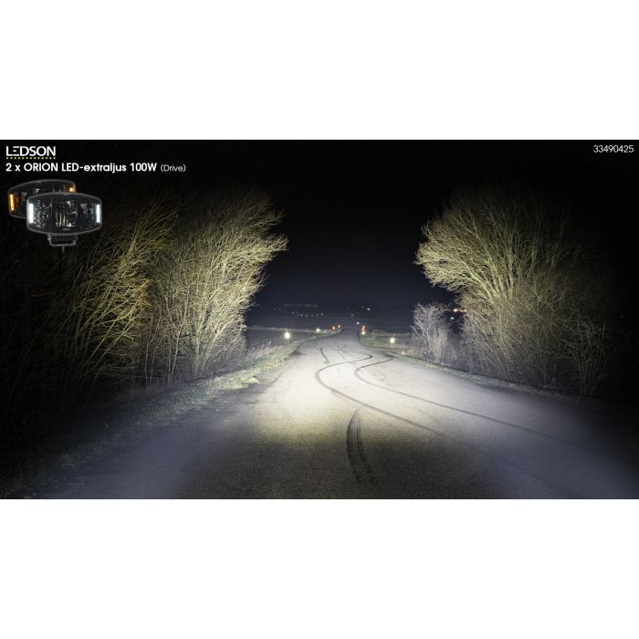 [LEDSON] Orion10+ Gen2 LED Auxiliary Light 100W Yellow / White position light