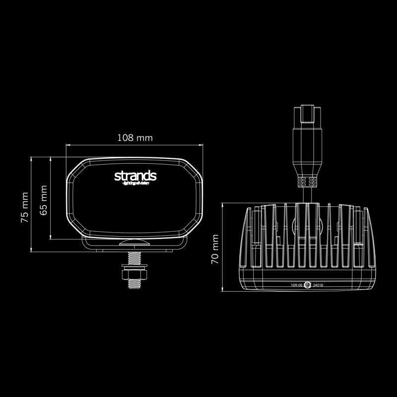 [STRANDS] FOR9T LIGHT POD DRIVING LIGHT 4″