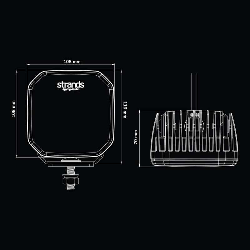 [STRANDS] FOR9T NO-GLARE WORK LIGHT 78W