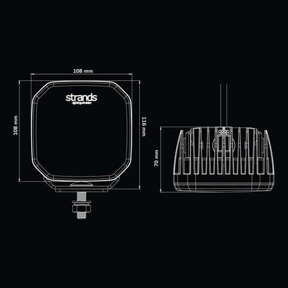 [STRANDS] FOR9T NO-GLARE WORK LIGHT 78W