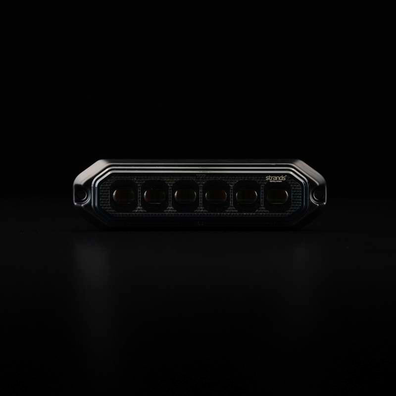 [STRANDS] DARK KNIGHT DUO DIRECTIONAL WARNING LIGHT 6 LED