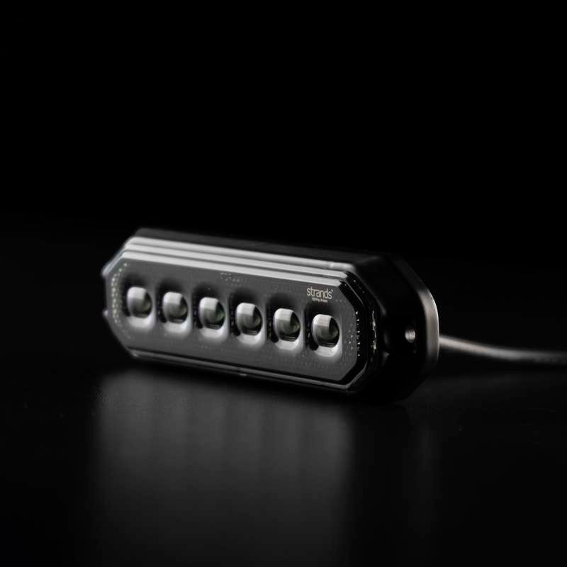 [STRANDS] DARK KNIGHT DUO DIRECTIONAL WARNING LIGHT 6 LED