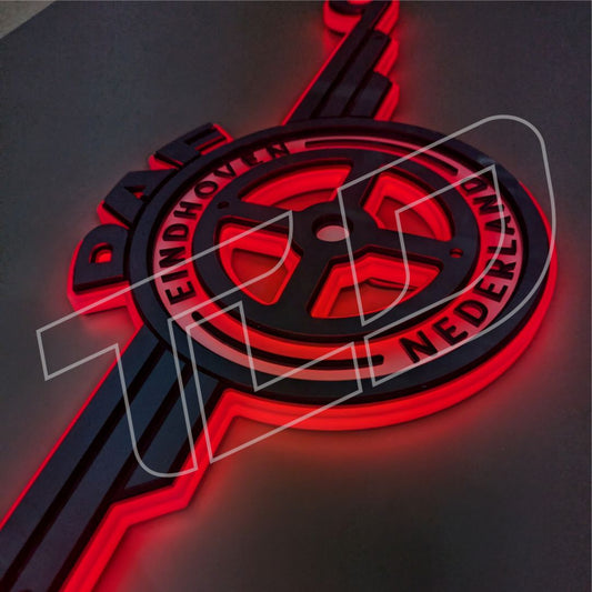DAF XF Light Board – Eindhoven LED Cabin Sign (65 × 26 cm)