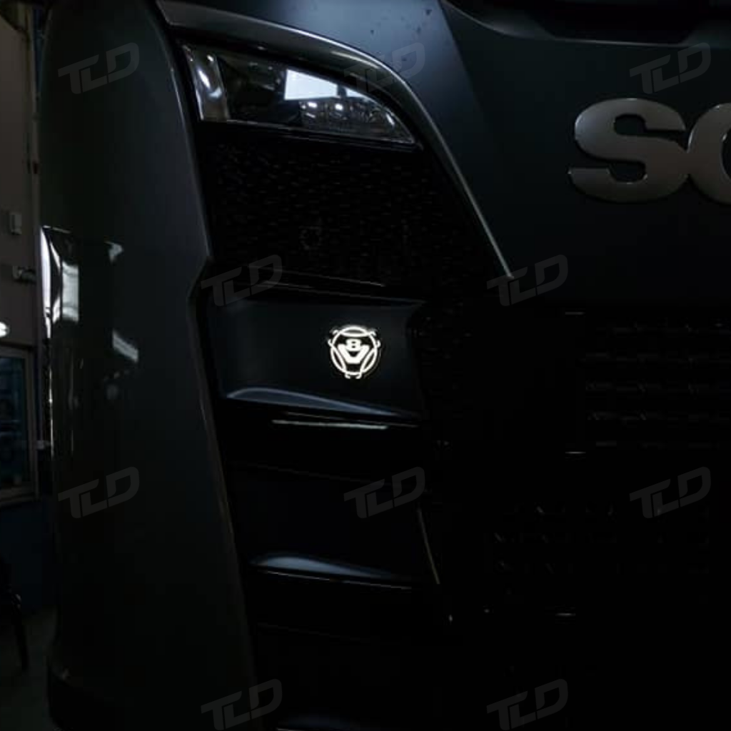 3D illuminated Emblem Suitable for SCANIA - TruckLedDesign