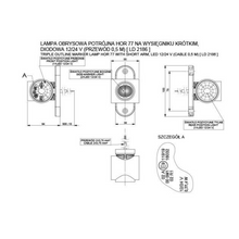 [HORPOL] LED Marker Light (Short)