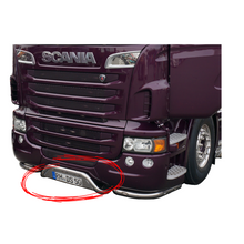 Stainless Steel Bumper Bar | Scania R Series | High bumper