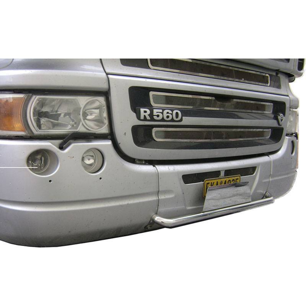 Mini Stainless steel Scania R2 license plate bar
