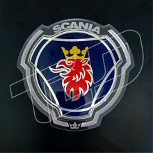 Illuminated Grill Emblem – LED Engraved Acrylic Badge